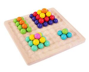 Wooden Board Bead Game